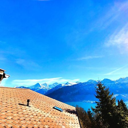 Chalet Lilo 4 Zimmer Big View Beatenberg Extérieur photo
