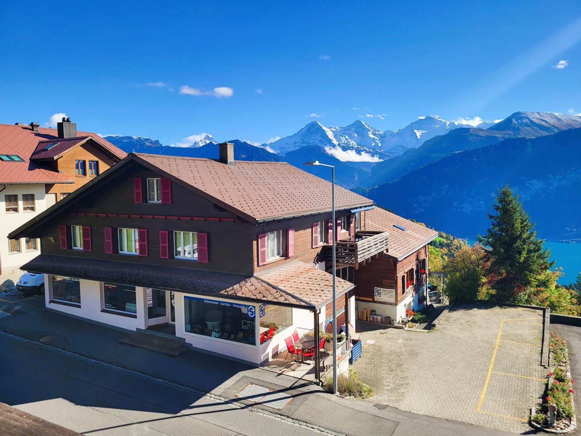 Chalet Lilo 4 Zimmer Big View Beatenberg Extérieur photo