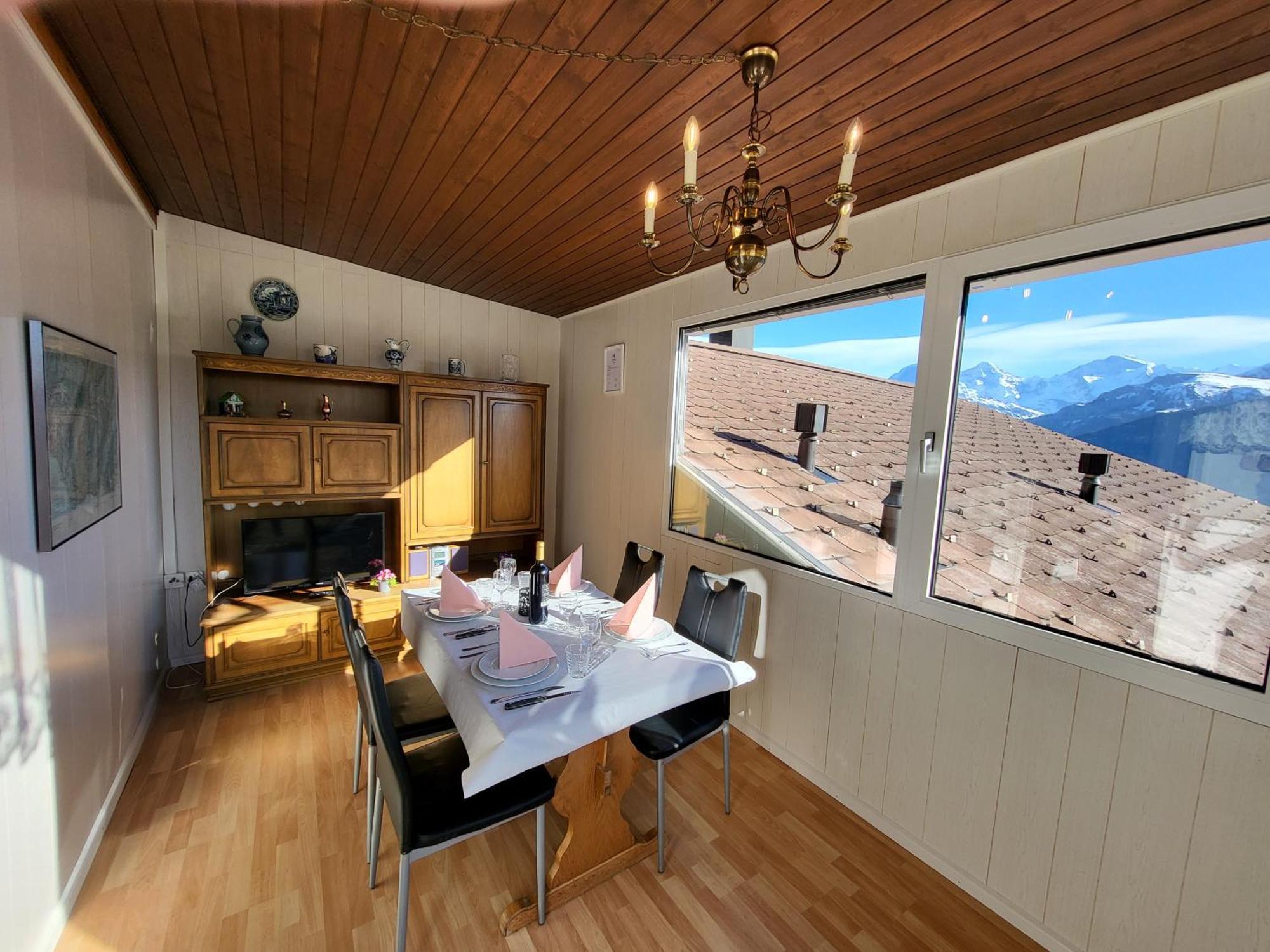 Chalet Lilo 4 Zimmer Big View Beatenberg Extérieur photo