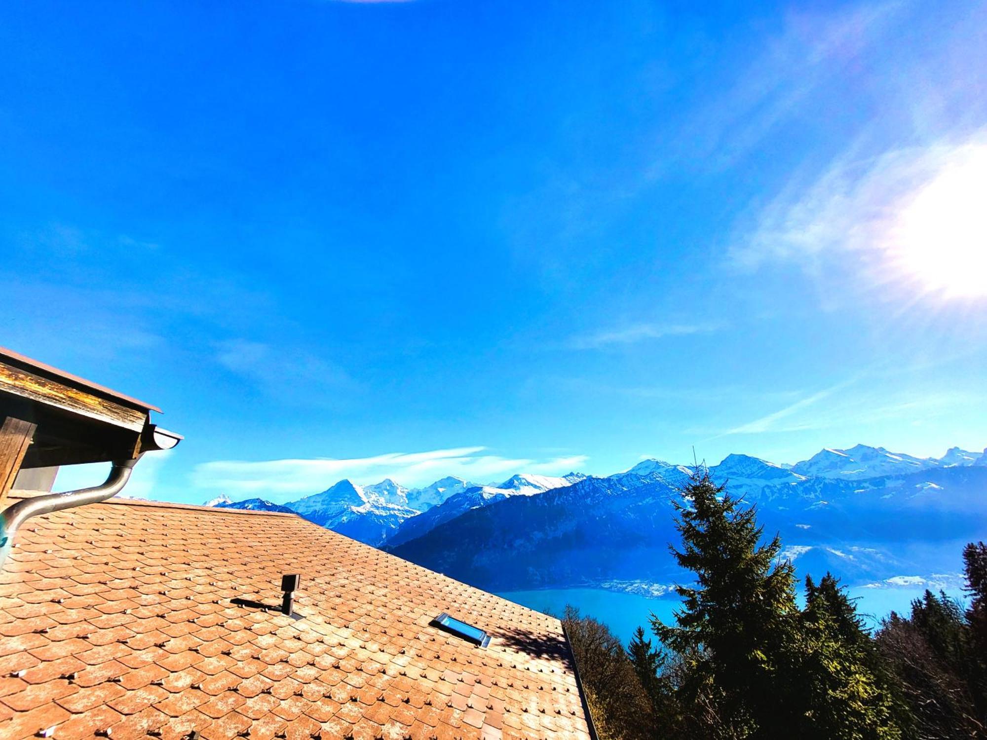 Chalet Lilo 4 Zimmer Big View Beatenberg Extérieur photo